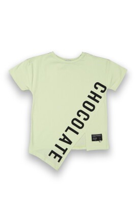 Wholesale Girls Printed T-Shirt 10-13Y Tuffy 1099-9158 Water green