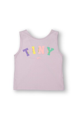 Wholesale Girls Printed T-shirt 10-13Y Tuffy 1099-9171 Light Lilac
