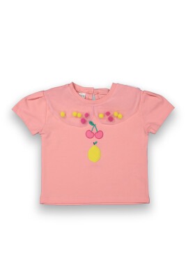 Wholesale Girls Printed T-shirt 2-5Y Tuffy 1099-9053 - Tuffy