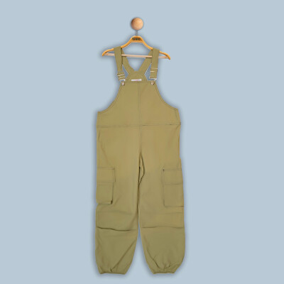 Wholesale Girls Salopet 10-13Y Timo 1018-TK4DÜ132241304 Khaki