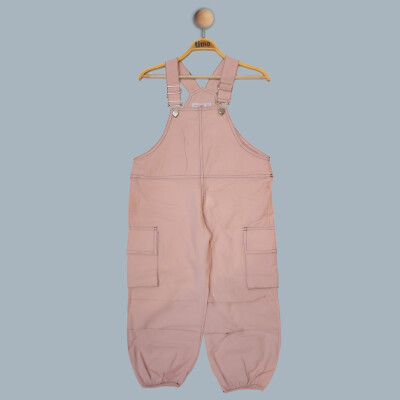 Wholesale Girls Salopet 6-9Y Timo 1018-TK4DÜ132241303 Dusty Rose