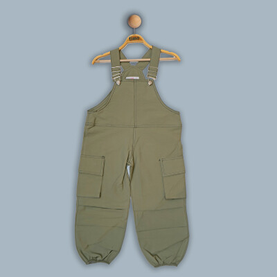 Wholesale Girls Salopet 6-9Y Timo 1018-TK4DÜ132241303 Light Khaki