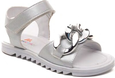 Wholesale Girls Sandals 21-25EU Minican 1060-Z-B-083 Silver