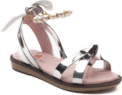 Wholesale Girls Sandals 26-30EU Minican 1060-WTE-P-INCILI Silver