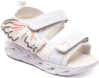Wholesale Girls Sandals 26-30EU Minican 1060-X-P-106 White