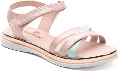 Wholesale Girls Sandals 26-30EU Minican 1060-X-P-S01 Blanced Almond