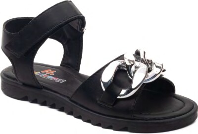 Wholesale Girls Sandals 26-30EU Minican 1060-Z-P-083 Black