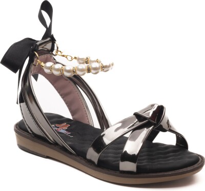 Wholesale Girls Sandals 31-35EU Minican 1060-WTE-F-INCILI Platinum