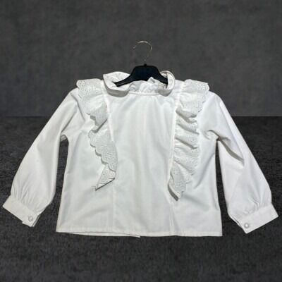 Wholesale Girls Shirt 5-8Y KidsRoom 1031-5706 White