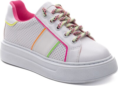 Wholesale Girls Shoes 31-35EU Minican 1060-Z-F-361 White