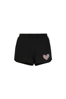Wholesale Girls Shorts 1-4Y Lovetti 1032-7853 Black