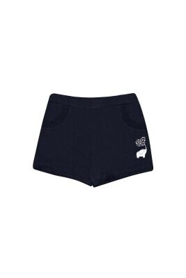 Wholesale Girls Shorts 1-4Y Lovetti 1032-7864 Dark Navy