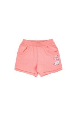 Wholesale Girls Shorts 1-4Y Lovetti 1032-7864 Salmon Color 