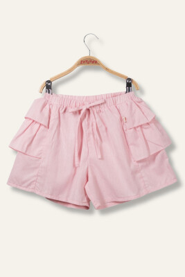 Wholesale Girl's Shorts 2-10Y Zeyland 1070-251Z4SCR02 Pink