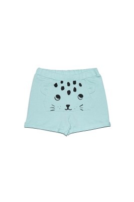 Wholesale Girls Shorts 2-5Y Lovetti 1032-7863 Mint Green2