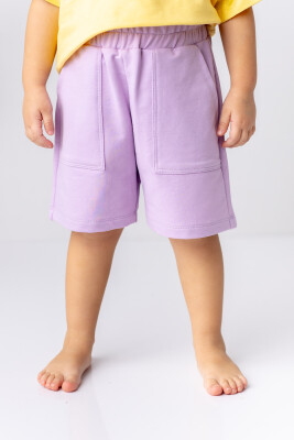 Wholesale Girls Shorts 3-14Y Zeyland 1070-241Z3YZD07_LILA - Zeyland