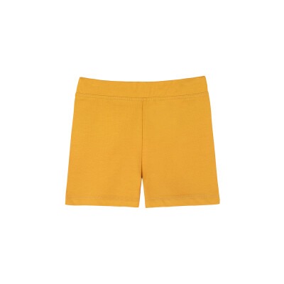 Wholesale Girls Shorts 5-8Y Lilax 1049-7605-1 Mustard