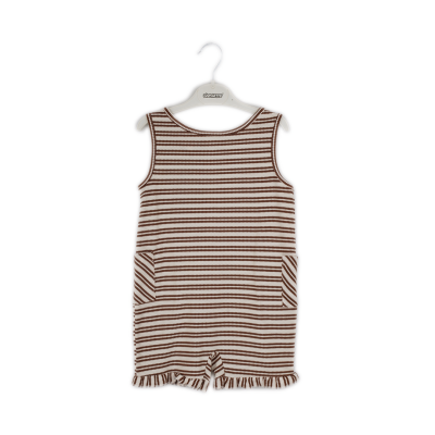 Wholesale Girls Striped Rompers 2-5Y Divonette 1023-1774-2 - Divonette