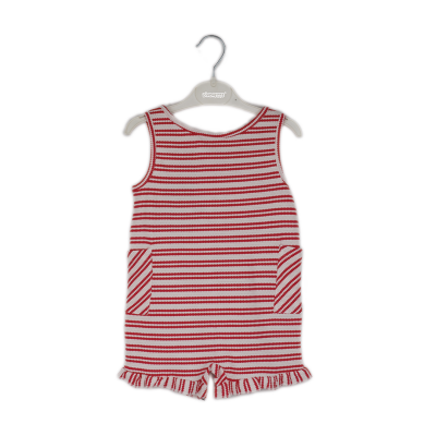Wholesale Girls Striped Rompers 2-5Y Divonette 1023-1774-2 - Divonette (1)