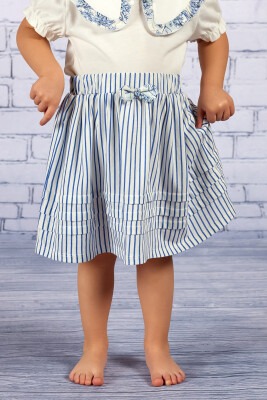 Wholesale Girls Striped Skirt 2-7Y Zeyland 1070-231M4GVO16 - Zeyland
