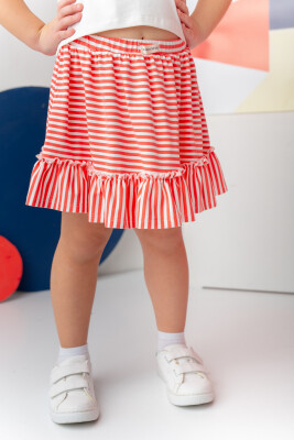 Wholesale Girl's Striped Skirt 3-12Y Zeyland 1070-251Z4SCR13 - Zeyland