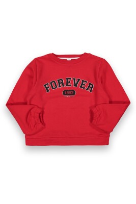 Wholesale Girls Sweatshirt 10-13Y Tuffy 1099-160 Red
