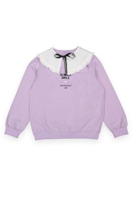 Wholesale Girls Sweatshirt 10-13Y Tuffy 1099-162 Lilac