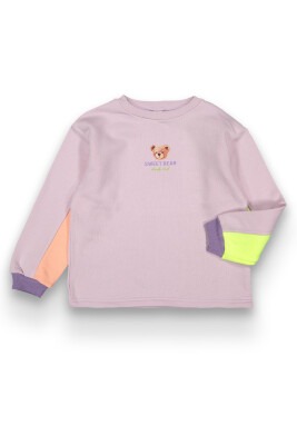 Wholesale Girls Sweatshirt 10-13Y Tuffy 1099-168 Light Lilac