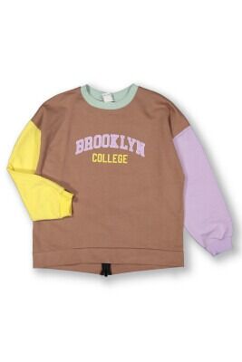 Wholesale Girls Sweatshirt 10-13Y Tuffy 1099-6159 Brown