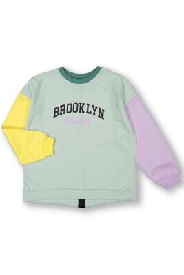Wholesale Girls Sweatshirt 10-13Y Tuffy 1099-6159 Nile Green