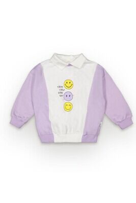 Wholesale Girls Sweatshirt 2-5Y Tuffy 1099-6068 Lilac