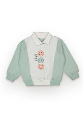 Wholesale Girls Sweatshirt 2-5Y Tuffy 1099-6068 Nile Green
