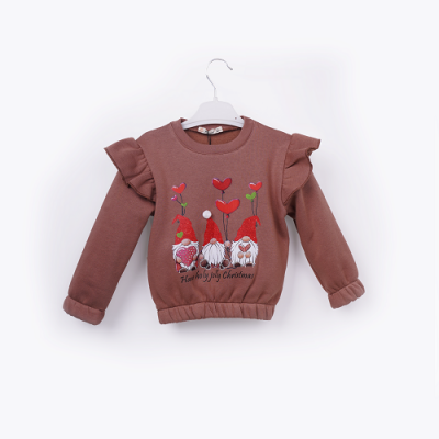 Wholesale Girls Sweatshirt 3-6Y Büşra Bebe 1016-23256 - Büşra Bebe (1)