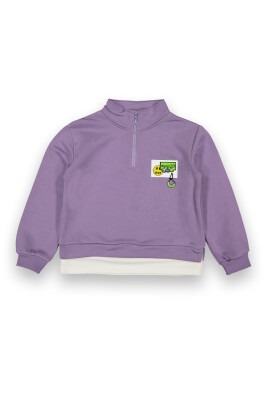 Wholesale Girls Sweatshirt 6-9Y Tuffy 1099-118 Lilac