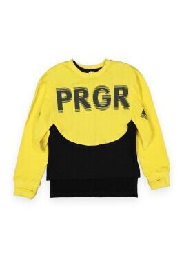 Wholesale Girls Sweatshirt 6-9Y Tuffy 1099-6105 Yellow