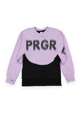 Wholesale Girls Sweatshirt 6-9Y Tuffy 1099-6105 Lilac