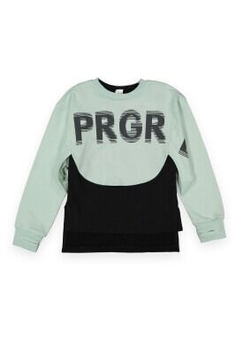 Wholesale Girls Sweatshirt 6-9Y Tuffy 1099-6105 Nile Green