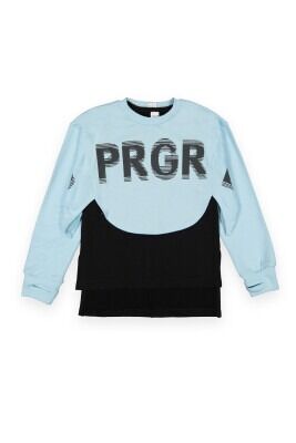 Wholesale Girls Sweatshirt 6-9Y Tuffy 1099-6105 Ice blue