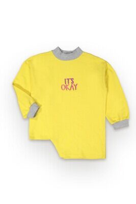 Wholesale Girls Sweatshirt 6-9Y Tuffy 1099-6112 Yellow