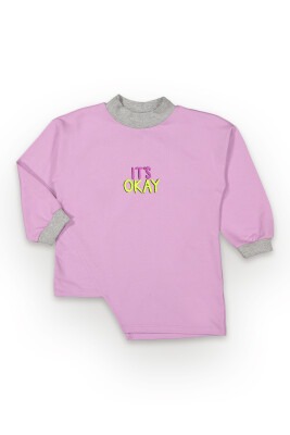 Wholesale Girls Sweatshirt 6-9Y Tuffy 1099-6112 Lilac