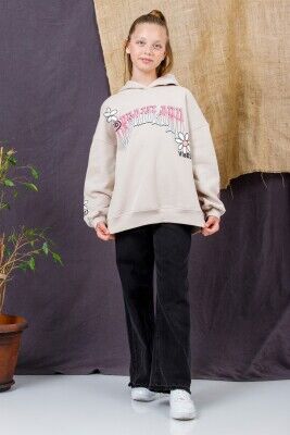 Wholesale Girls Sweatshirt 9-14Y DMB Boys&Girls 1081-9706 Beige
