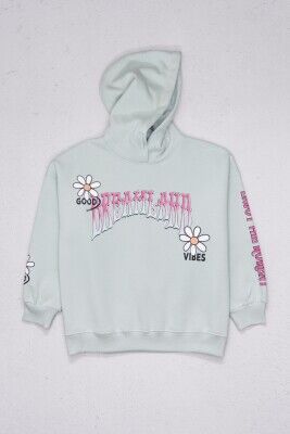 Wholesale Girls Sweatshirt 9-14Y DMB Boys&Girls 1081-9706 Mint Green 