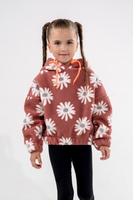 Wholesale Girls Sweetshirt 5-8Y Eray Kids 1044-6287 Tile Red 