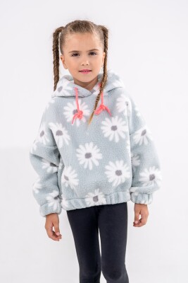 Wholesale Girls Sweetshirt 5-8Y Eray Kids 1044-6287 Mint Green 