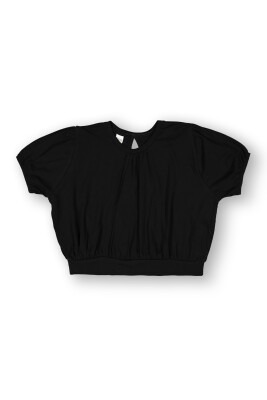 Wholesale Girls T-shirt 10-13Y Tuffy 1099-9162 Black