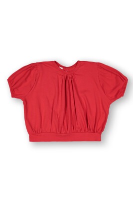 Wholesale Girls T-shirt 10-13Y Tuffy 1099-9162 Red