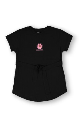 Wholesale Girls T-shirt 10-13Y Tuffy 1099-9163 Black