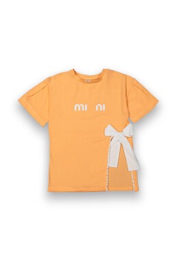 Wholesale Girls T-shirt 6-9Y Tuffy 1099-9111 Oranj 