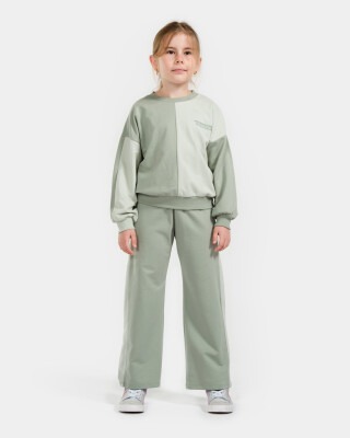 Wholesale Girls Tracksuit Set 7-10Y Miniloox 1054-23825 - Miniloox