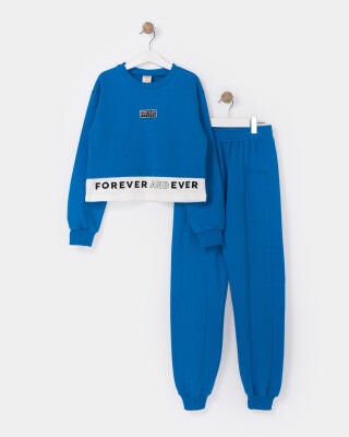 Wholesale Girls Tracksuit Set 7-10Y Miniloox 1054-23830 - Miniloox (1)
